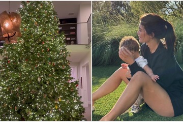 Kylie Jenner goes big for Christmas and shows off rare snaps of her baby boy