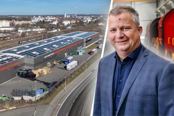 Chemnitz: Jetzt auch per E-Lok erreichbar: Güter-Umschlagplatz in Chemnitz wird immer grüner