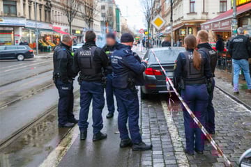 Leipzig: Polizeieinsatz im Leipziger Osten: Eisenbahnstraße gesperrt