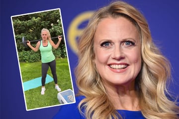 Barbara Schöneberger: Barbara Schöneberger beim Sport: "Pamela Reif, nimm das!"