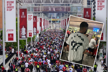 Fan trägt geschmackloses Trikot zu Pokalfinale und wird festgenommen!