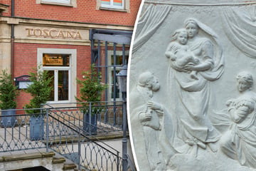 Dresden: "Toscana" voller Theaterplastiken: Unsere Madonna hängt plötzlich im Café