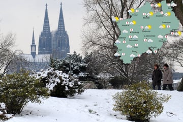 Wetter in NRW: Erst ein bisschen Schnee, dann wird es nass