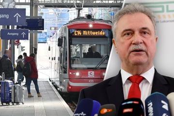 Chemnitz: GDL-Streik in Chemnitz: City-Bahnen rollen wieder, doch Fahrgäste müssen weiter zittern
