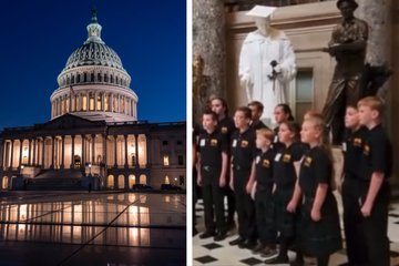 Kinder singen US-Nationalhymne, Polizei erlaubt sich peinlichen Fehler