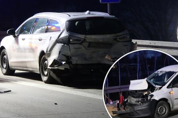 Unfall A14: Auffahrunfall mit mehreren Autos sorgt für Stau auf der A14