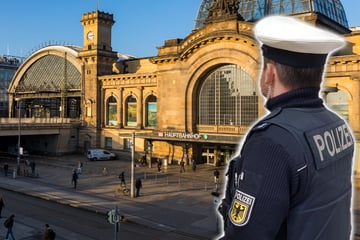 Dresden: Aggressiver Randalierer im Hauptbahnhof: Polizei findet Waffen und illegale Böller