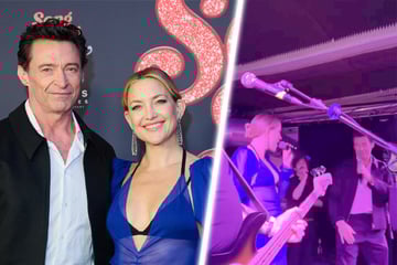 Hugh Jackman und Kate Hudson feiern "Song Sung Blue"-Premiere – und singen mitten in Kreuzberg!