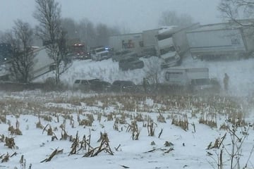 Michigan snowstorm causes disastrous 100-vehicle pile-up on major highway