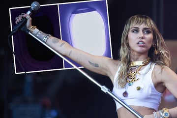 Horror-Flug mit Notlandung: Miley Cyrus' Privatjet vom Blitz getroffen