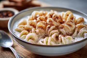 Milchnudeln wie von Oma: Süße Nudeln bringen Nostalgie pur