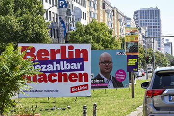Umfrage vor Berlin-Wahl: Linke auf Platz eins