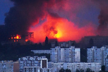 Ukraine-Krieg: Heftige Drohnenangriffe in der Ukraine - Verletzte