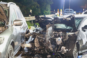 Unfall A5: Frau stirbt bei Massenkarambolage auf der A5