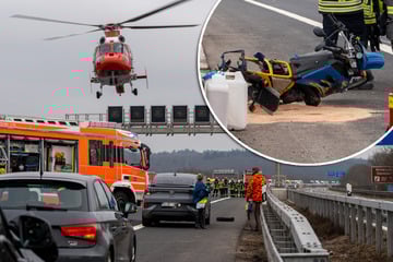 Unfall A3: 20-jähriger Biker stirbt nach Unfall auf A3