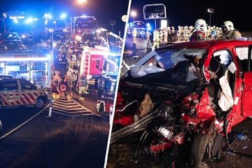 Frontal-Crash in Sachsen fordert zwei Menschenleben!