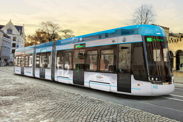Chemnitz: Erste Wasserstoff-Straßenbahn Europas: TU Chemnitz an Entwicklung beteiligt