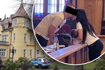 Überfall auf Schloss in Sachsen: Nach diesem Kuss muss der Räuber in den Bau