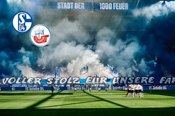 Noch vor dem Anpfiff: Massenschlägerei zwischen Fans von Schalke und Hansa Rostock