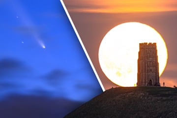 Asteroiden & Meteoriten: Komet und Supermond am Nachthimmel: Mit diesen Tricks gelingt Euch die Sichtung