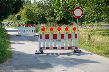 Elberadweg plötzlich gesperrt: Stadt schafft Notlösung