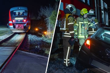 Fahranfängerin in Dresden von Zug erfasst und 20 Meter mitgerissen