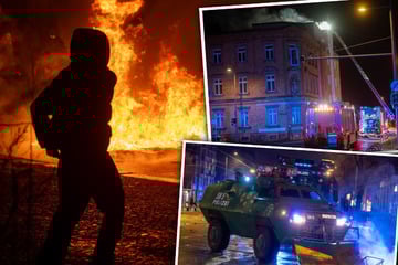 Leipzig: Silvesternacht in Leipzig: Polizei mit Böllern und Farbe beworfen