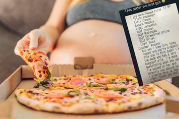 Was Schwangere alles auf ihrer Pizza haben will, sorgt nicht nur bei ihrem Mann für Stirnrunzeln