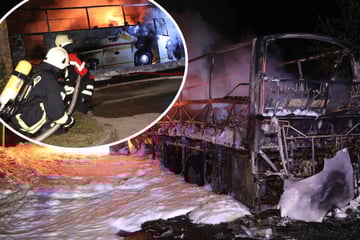 Auf Rückfahrt von Bundesliga-Topspiel in Dortmund: Bus von FC Bayern Fanclub aus Sachsen abgefackelt