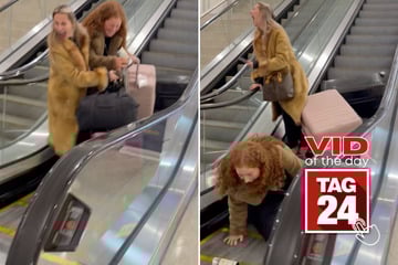 viral videos: Viral Video of the Day for December 18, 2025: Runaway suitcase turns airport escalator into domino disaster