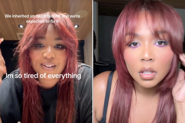 Lizzo shares mullet and mopey musings on TikTok