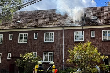 Hamburg: Dachgeschosswohnung in Brand: Zwei Bewohner verletzt