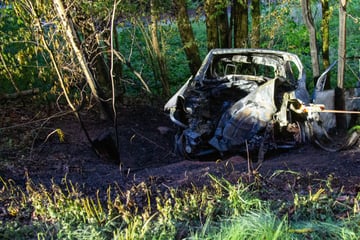 Skoda stürzt sieben Meter tief und geht in Flammen auf: Fahrerin (†64) tot
