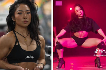 "Kleines Biest": TikTok-Star verbindet Kraftsport und sexy Tanzeinlagen