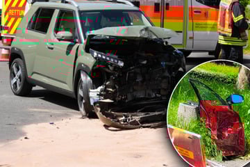 Schwerer Kreuzungs-Unfall in Leipzig: Fahrerin unter Alkohol, drei Verletzte