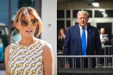 Donald Trump dodges questions about Melania at hush money trial