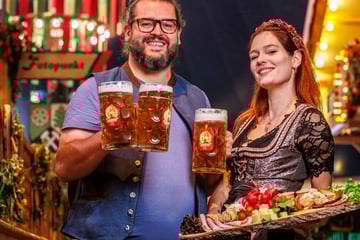 Dresden: Vom Maßkrug zum Nussknacker: Oktoberfest-Chefin mag's auch besinnlich