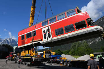 Bahn: Weitere Prüfung von Schwellen nach Unglück von Garmisch