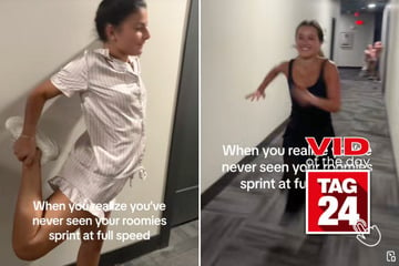 viral videos: Viral Video of the Day for September 11, 2024: Girl roomies try to see who runs the fastest in hilarious clip!