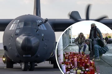 Nach Horror-Unfall mit sieben toten PAOK-Fans: Motorrad-Korso bei Sarg-Empfang am Flughafen
