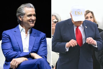 Gavin Newsom rips Trump for conduct at ceremony for slain US soldiers: "You disgusting little man"