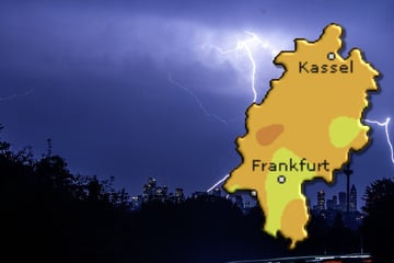 Deutscher Wetterdienst warnt heute vor schweren Gewittern in Hessen!
