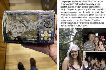 Fisherman finds old camera in Colorado river with an incredible story behind it