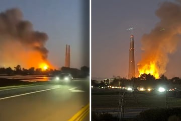 Größtes Batteriespeicher-Werk der Welt steht in Flammen