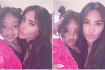 Kim Kardashian gives major twinning vibes with her mini-me in new snaps