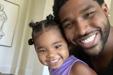 Tristan Thompson's apology tour includes big delivery for daughter True