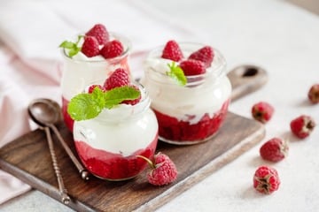 Himbeertraum: Rezept für das himmlische Dessert mit Himbeeren