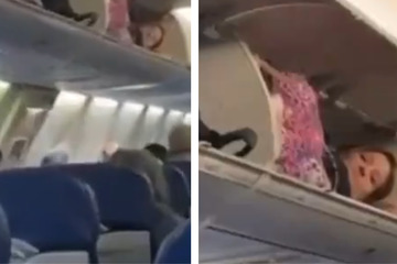 Passagierin sucht sich ruhiges Plätzchen im Flugzeug: Wo sie landet, löst Kopfschütteln aus