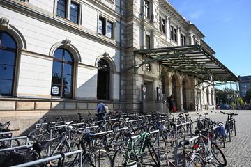 Chemnitz: Experten überprüfen Fahrrad-Parkplätze am Chemnitzer Hauptbahnhof