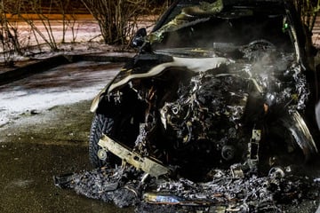 Mercedes brennt lichterloh - Brandserie in Cottbus setzt sich fort